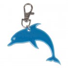 Modrý reflexní delfínek - přívěsek