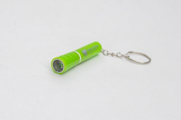 Přívěsek ke klíčům s baterkou-zelený