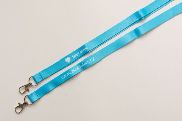 Klíčenka světle modrá